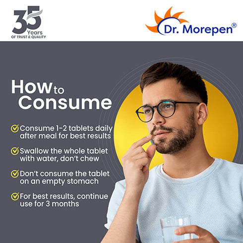 Dr. Morepen Natural And Pure SJ Resin and Testo Boost Tablets Combo